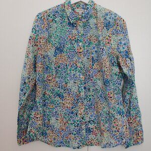 J. Crew by J.Crew floral button up size L